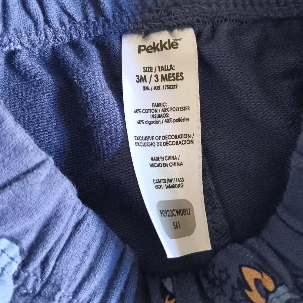 Pekkle blue casual